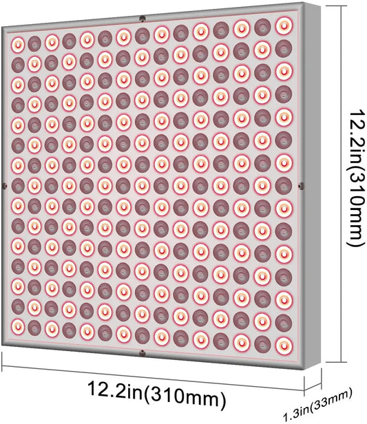 Red & Infrared Light Therapy Panel, Deep